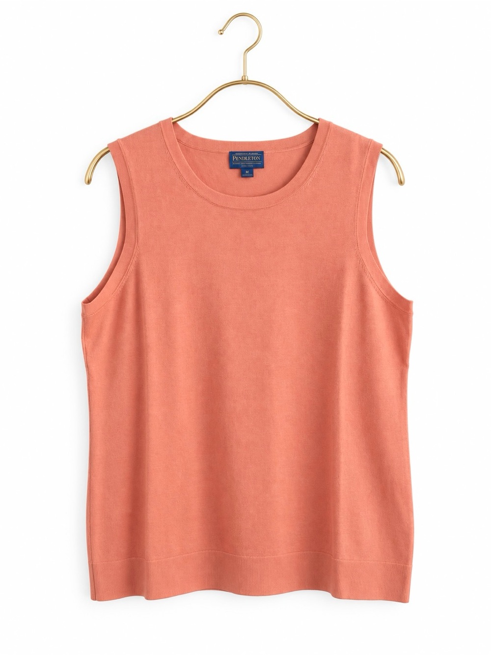 Pendleton Silk Blend Sleeveless Sweater Tank Top Medium - Picture 2 of 4